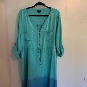 Torrid Teal Blue Dress